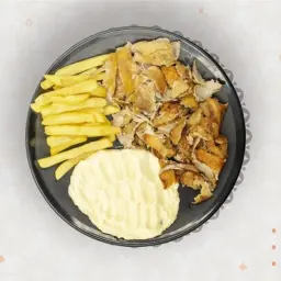 صحن شاورما دجاج